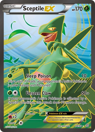 Sceptile EX (84 Full Art) (FA)