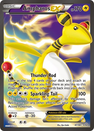 Ampharos EX (87 Full Art) (FA)