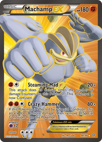 Machamp EX (90 Full Art) (FA)