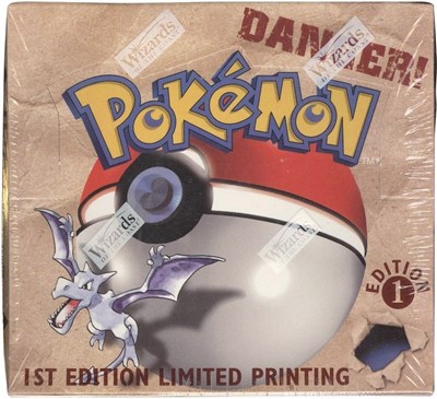 Pokemon Fossil [1st Edition] Booster Box (BB)