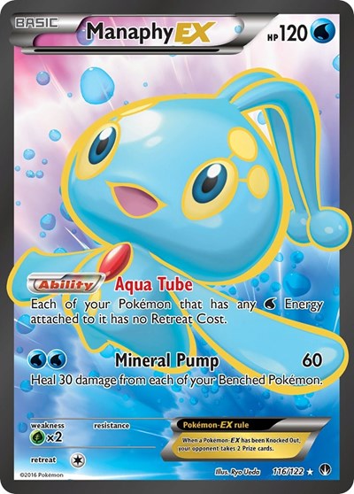 Manaphy EX (Full Art) (FA)