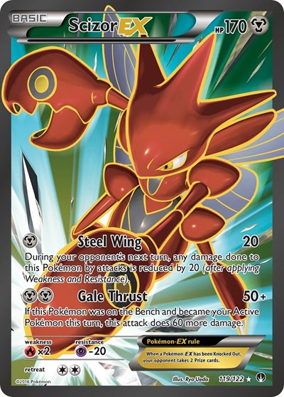 Scizor EX (Full Art) (FA)