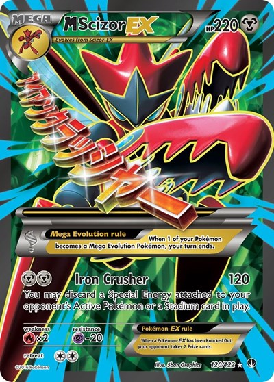 M Scizor EX (Full Art) (FA)