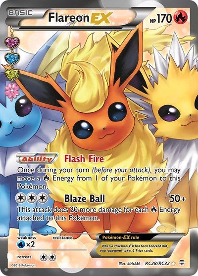 Flareon EX (Full Art) (FA)