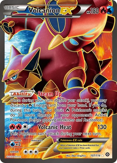 Volcanion EX (Full Art) (FA)