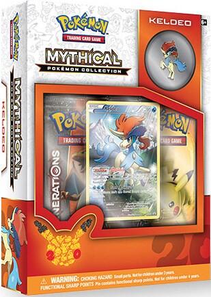 Mythical Pokemon Collection Box [Keldeo] (CB)