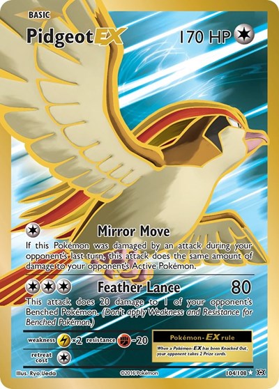 Pidgeot EX (Full Art) (FA)
