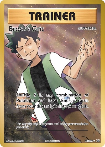 Brock's Grit (Full Art) (FA)