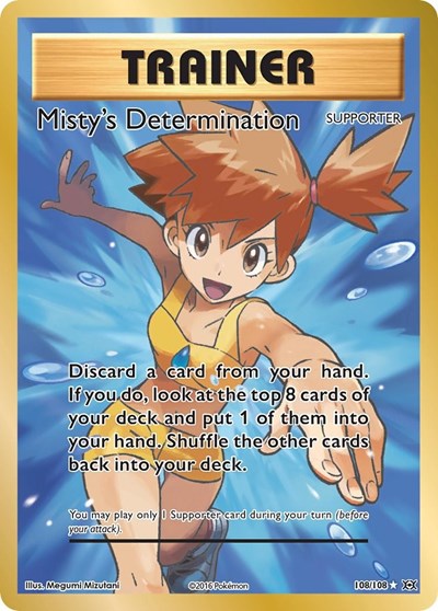 Misty's Determination (Full Art) (FA)