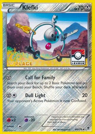 Klefki - 66/119 (Pokemon League) [1st Place] (1st Edition)
