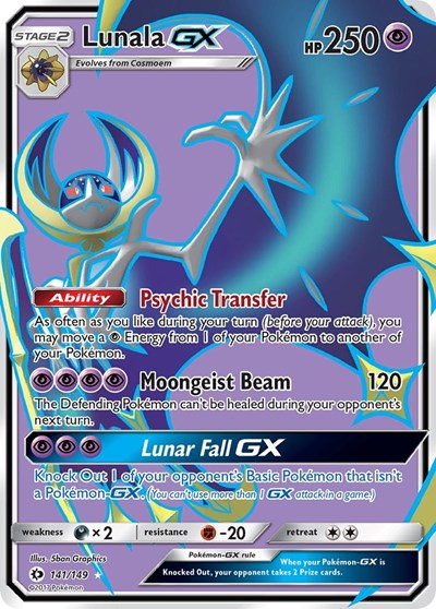 Lunala GX (Full Art) (FA)