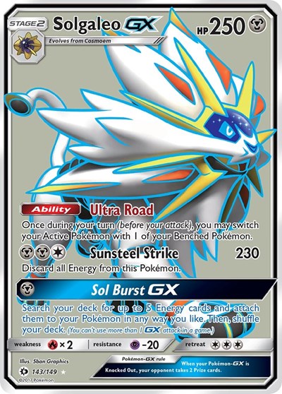 Solgaleo GX (Full Art) (FA)