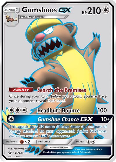Gumshoos GX (Full Art) (FA)