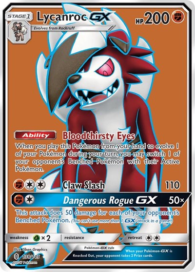 Lycanroc GX (Full Art) (FA)