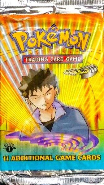 Gym Heroes Booster Pack [1st Edition] (BP)