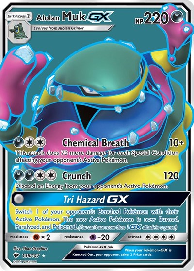 Alolan Muk GX (Full Art) (FA)