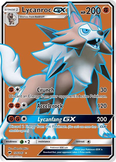 Lycanroc GX (Full Art) (FA)