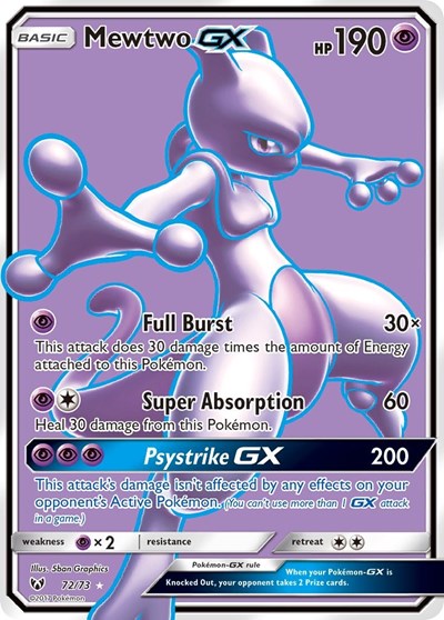 Mewtwo GX (Full Art) (FA)