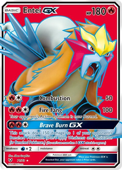 Entei GX (Full Art) (FA)