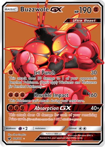 Buzzwole GX (Full Art) (FA)