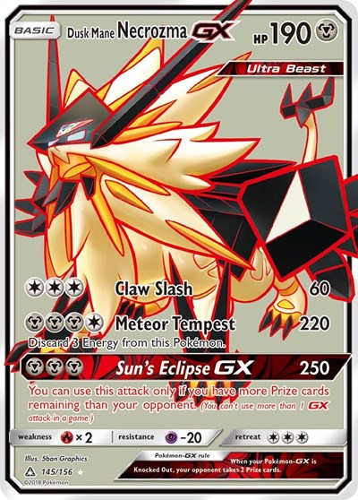 Dusk Mane Necrozma GX (Full Art) (FA)