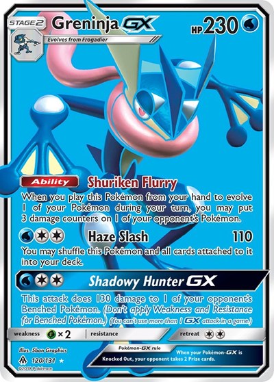 Greninja GX (Full Art) (FA)