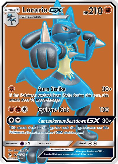 Lucario GX (Full Art) (FA)