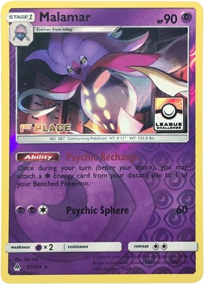 Malamar - 51/131 (League Challenge) [1st Place] (1st Edition)
