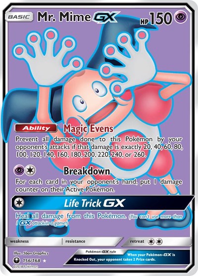 Mr. Mime GX (Full Art) (FA)