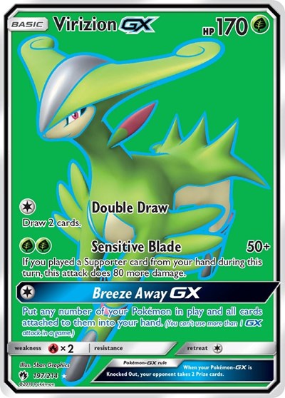 Virizion GX (Full Art) (FA)