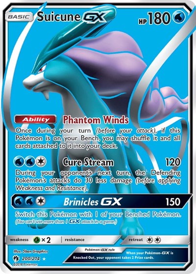 Suicune GX (Full Art) (FA)