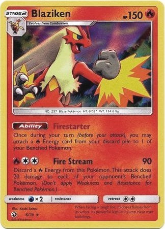 Blaziken - 6/70 (Dragon Majesty)