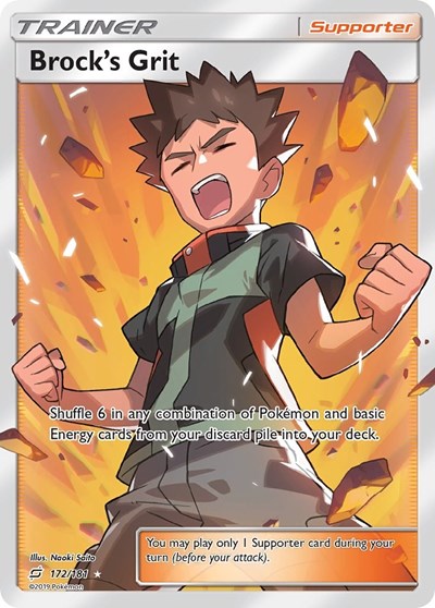 Brock's Grit (Full Art) (FA)