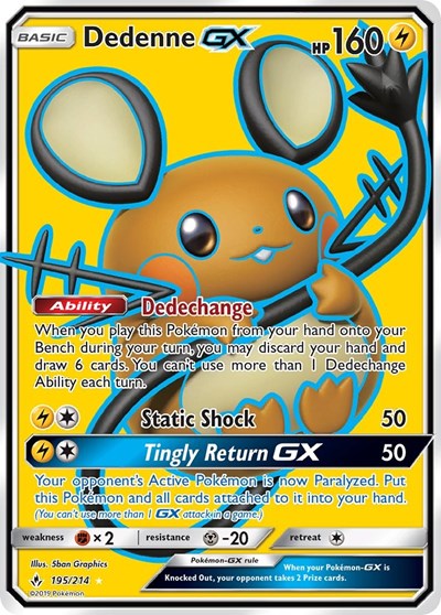 Dedenne GX (Full Art) (FA)