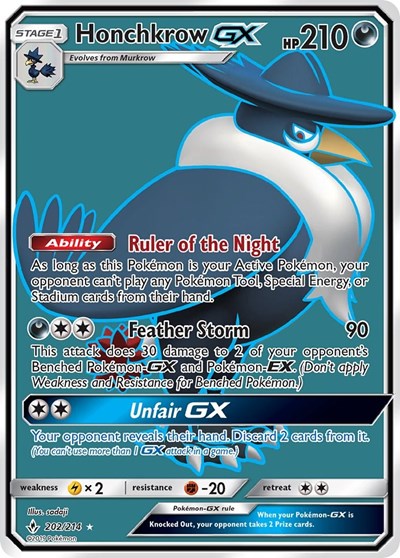 Honchkrow GX (Full Art) (FA)