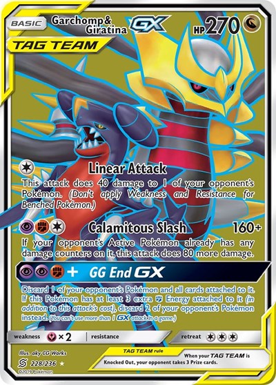 Garchomp & Giratina GX (Full Art) (FA)