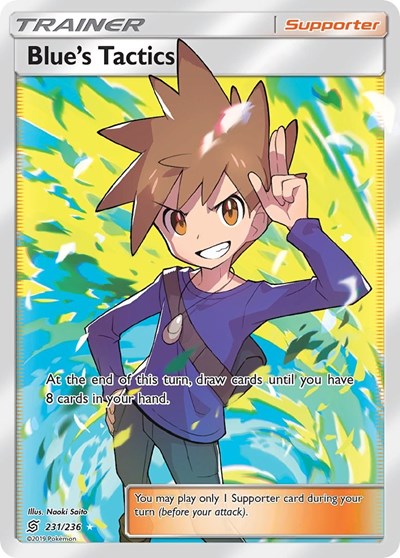 Blue's Tactics (Full Art) (FA)