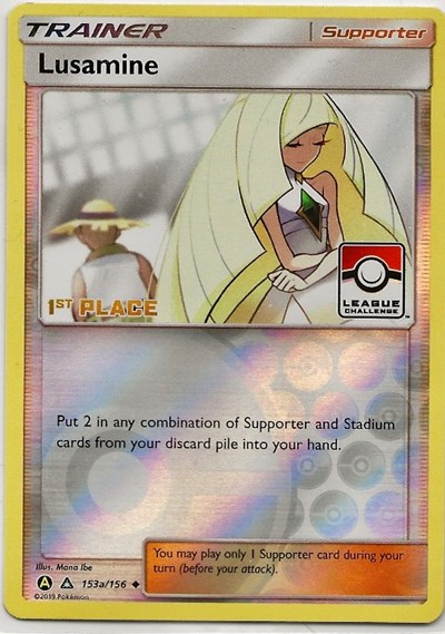 Lusamine - 153a/156 (League Challenge) [1st Place] (1st Edition)