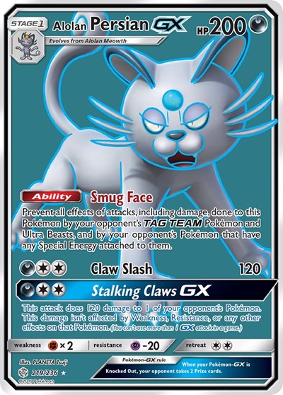 Alolan Persian GX (Full Art) (FA)