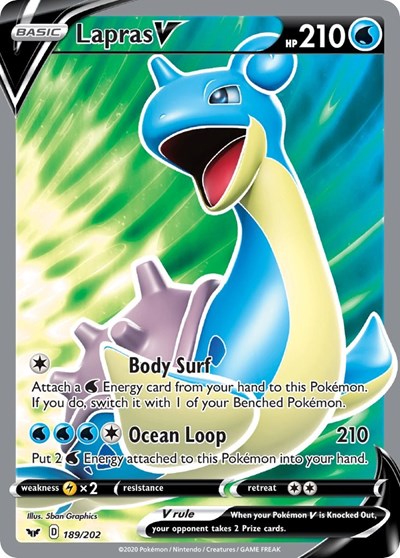 Lapras V (Full Art) (FA)