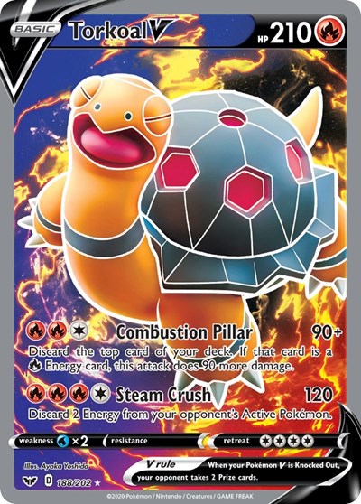 Torkoal V (Full Art) (FA)