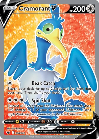 Cramorant V (Full Art) (FA)
