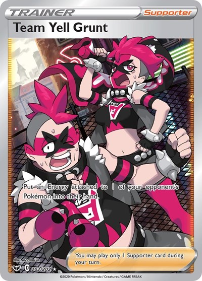 Team Yell Grunt (Full Art) (FA)