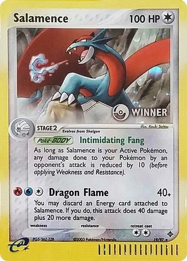 Salamence - 19/97 (e-League) [Winner]