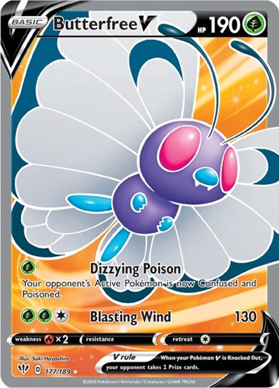 Butterfree V (Full Art) (FA)