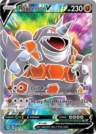 Rhyperior V (Full Art) (FA)