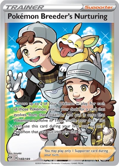 Pokemon Breeder's Nurturing (Full Art) (FA)