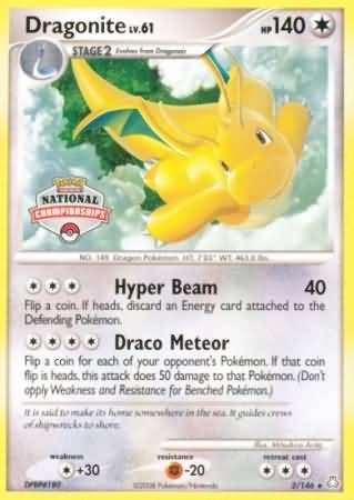 Dragonite - 2/146 (National Championships)