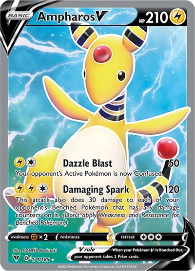 Ampharos V (Full Art) (FA)