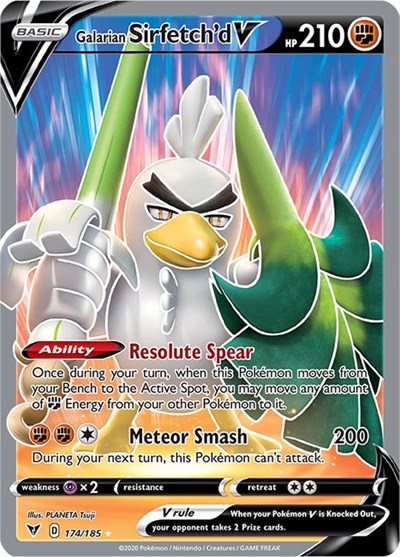 Galarian Sirfetch'd V (Full Art) (FA)